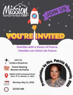 In-Person District Parent Meeting Flyer